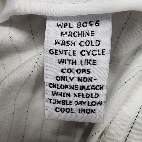 Style&Co Pants Womens 8P PETITE White Striped Mid Rise Cuffed Capri Stretch - Picture 5 of 10